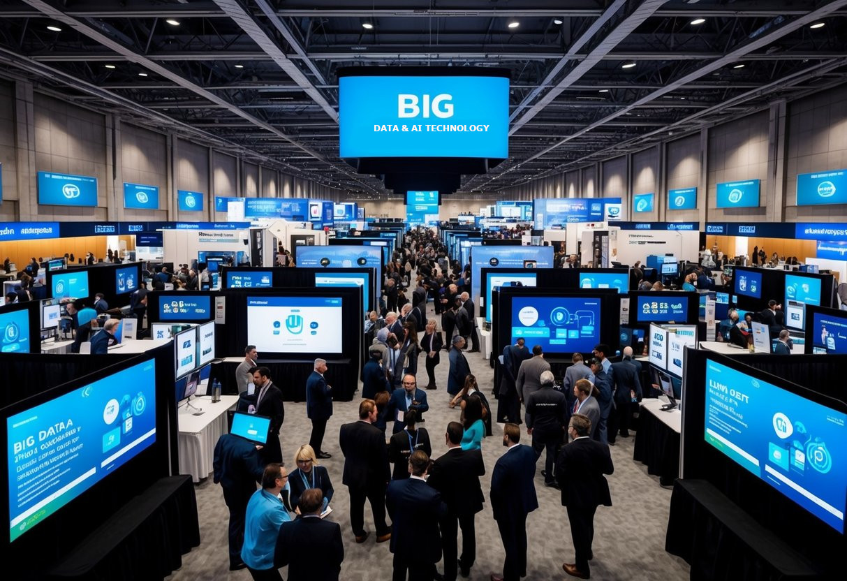 A bustling crowd at Big Data & AI World London 2025