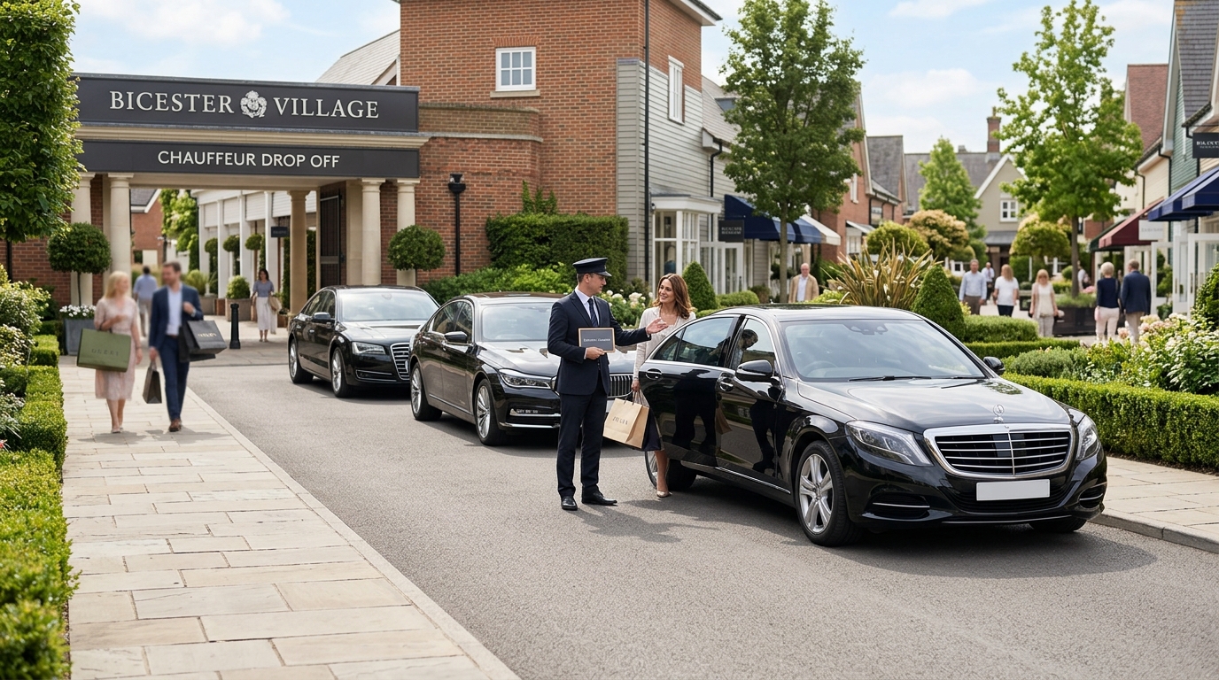 Chauffeur for Bicester Village