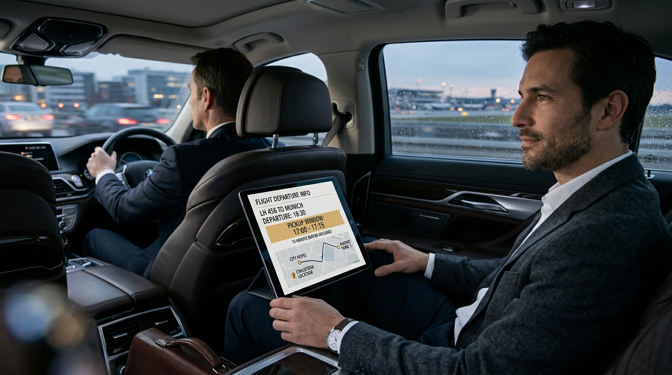 Professional chauffeur for Airport Transfer